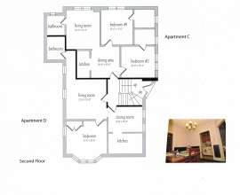 Floor Plan Apts C & D