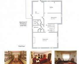 Floor Plan Apt E (Penthouse Level 1)