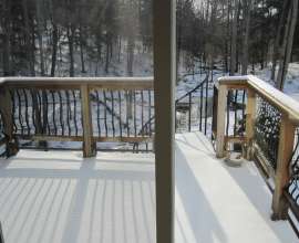 Rear deck (winter)